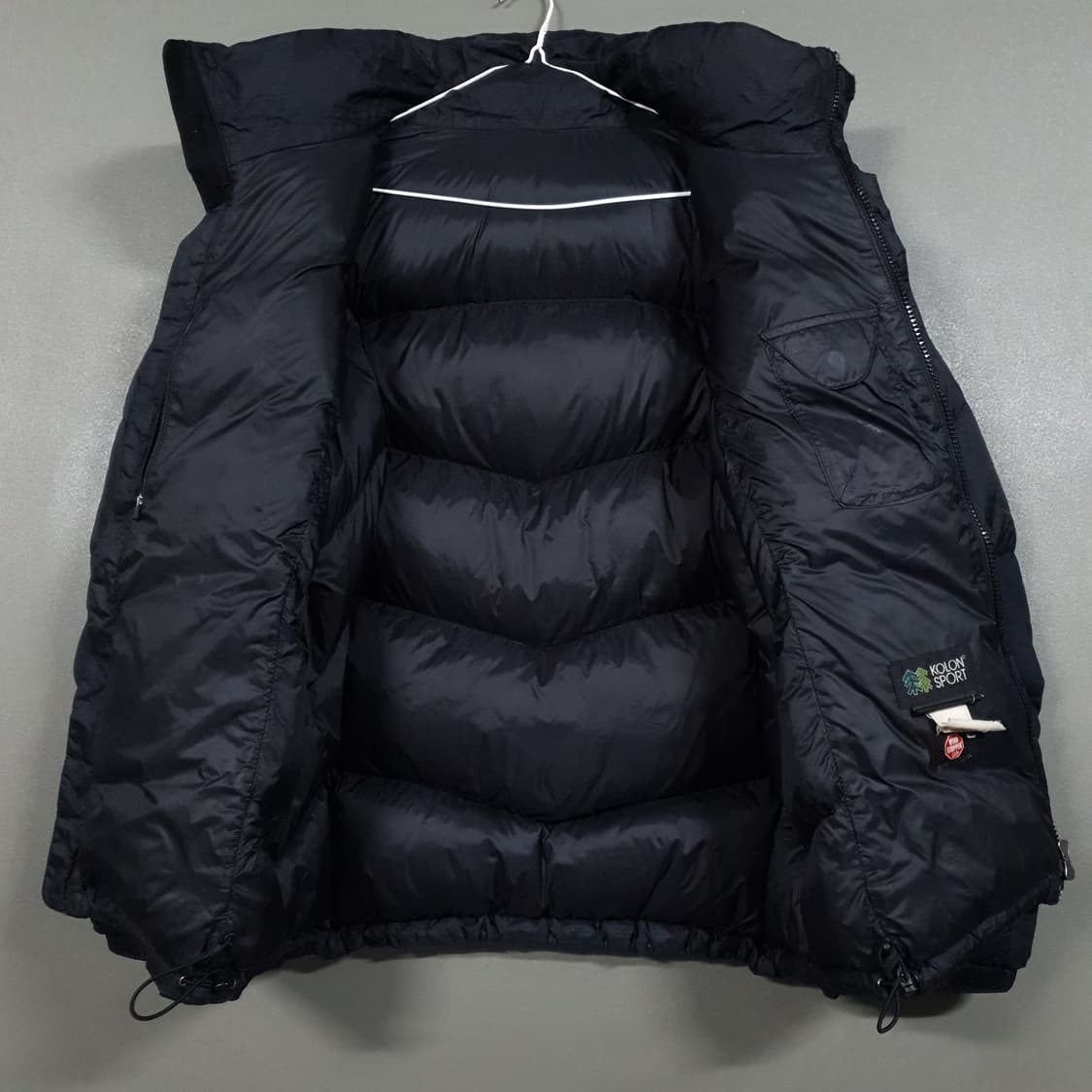 여성 L) 코오롱 헤스티아 800 윈드스토퍼 고어텍스 구스다운 패딩 점퍼 상품이미지5