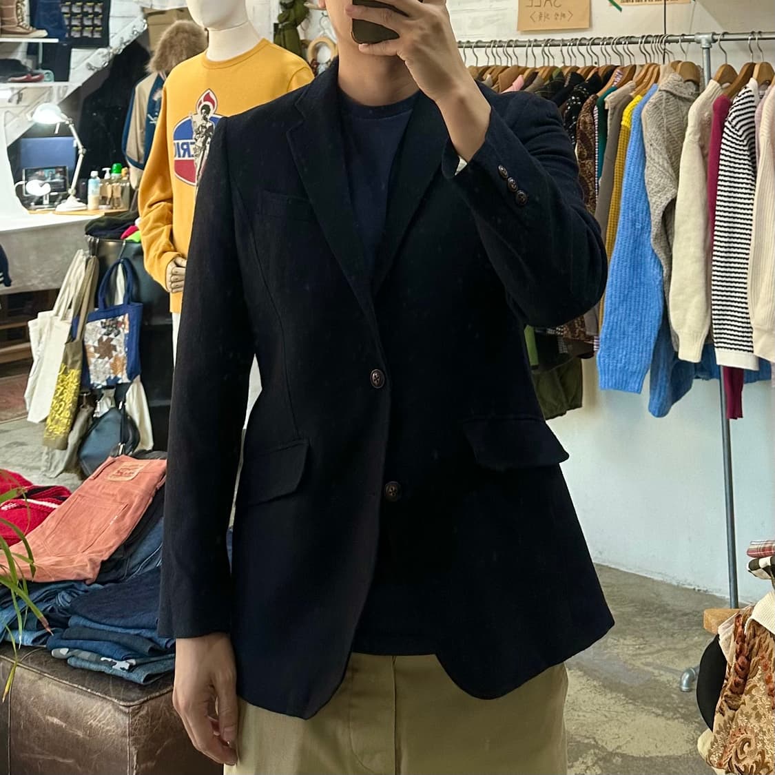 (착용컷) JASLEY 클래식 블레이져 (남성용 95-98) 상품이미지3