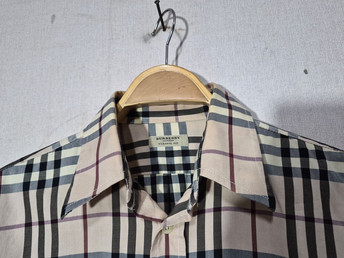 버버리 노바체크 클래식 셔츠  상품이미지5