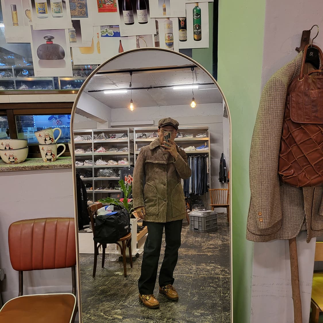 60s Sears 양털 가죽 자켓 (36) 상품이미지2