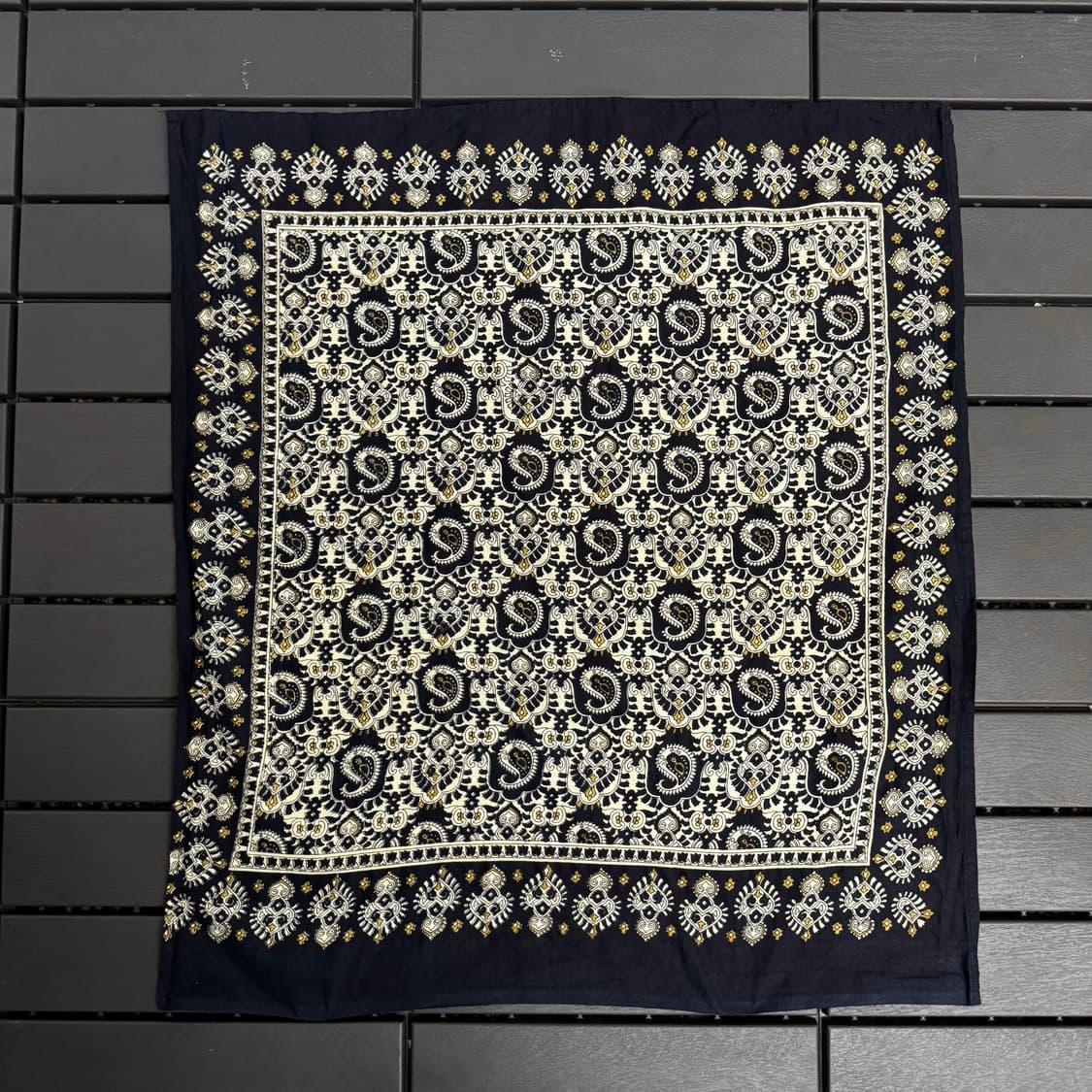 빈티지 페이즐리 반다나 (68x60cm)  상품이미지2