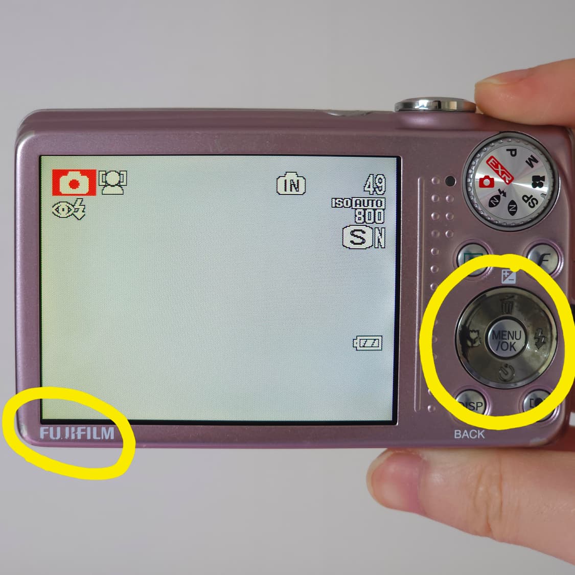 작례O)아일릿 후지필름 파인픽스 F80EXR 핑크 디카 상품이미지9