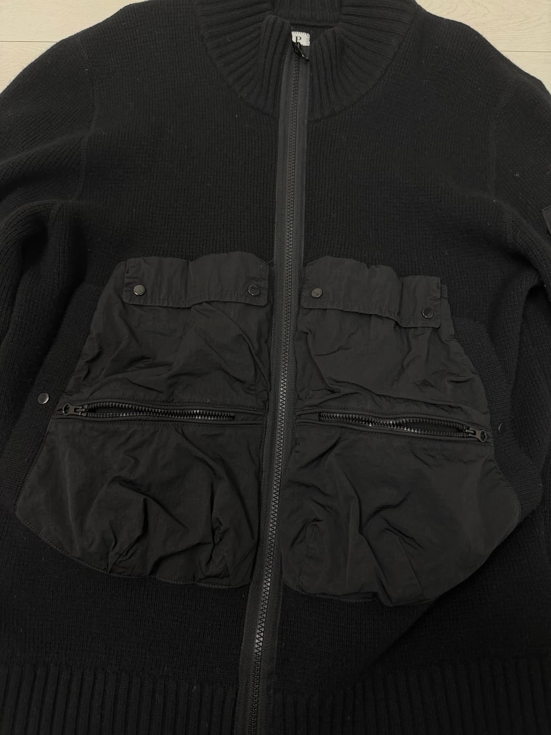 백화점텍) cp컴퍼니 집업 니트 105 사이즈   상태 9.3/10 고글 상품이미지2