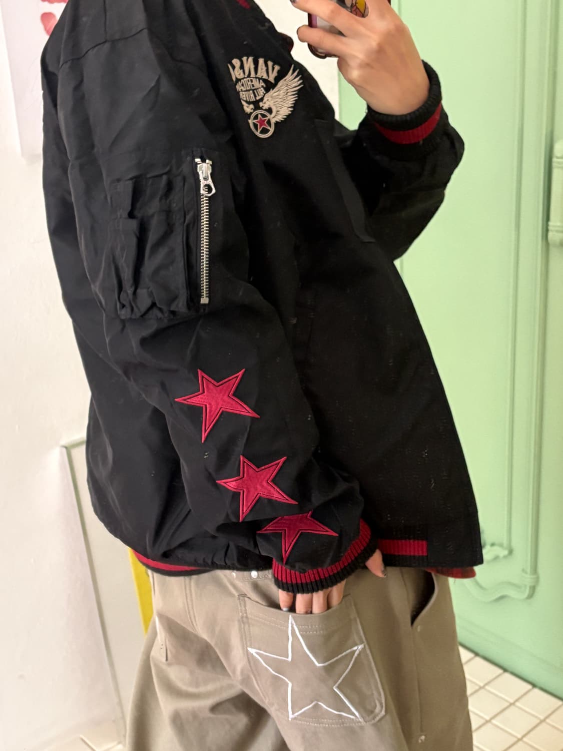 vanson 양면 jumper (XXL ) 상품이미지3