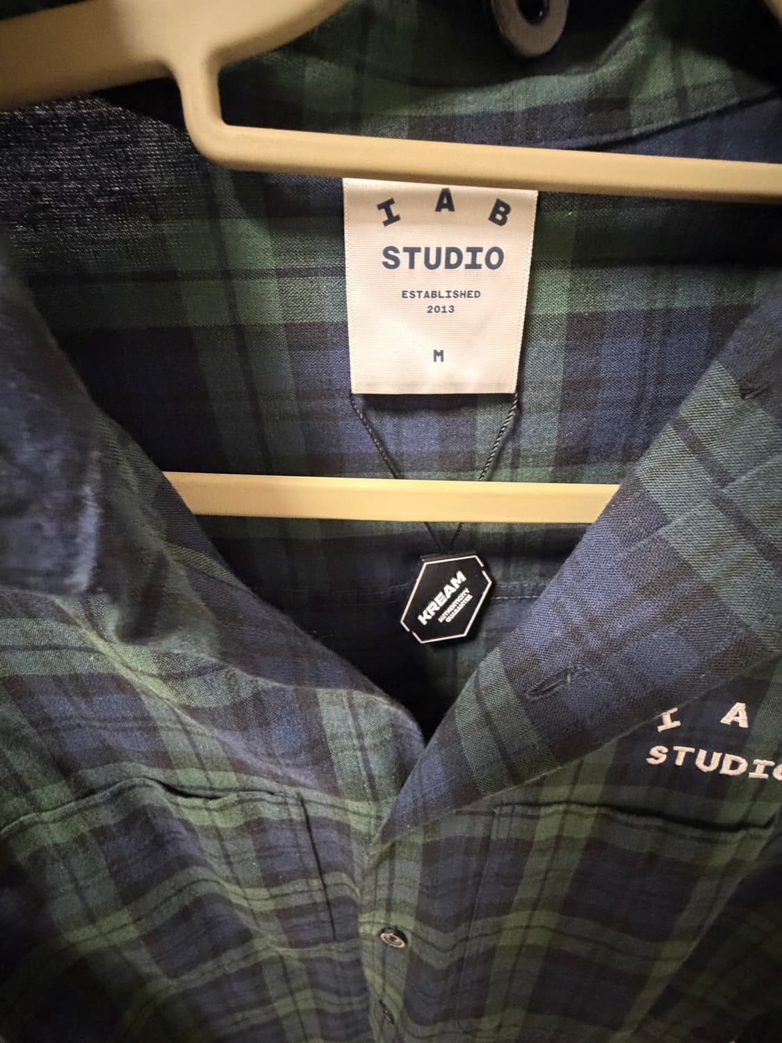 아이앱스튜디오 체크셔츠 M사이즈 상품이미지3