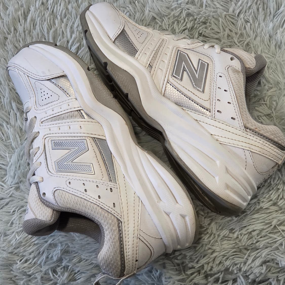 4a-27:뉴발란스 409 v2 화이트 트레이닝화(220) 상품이미지8