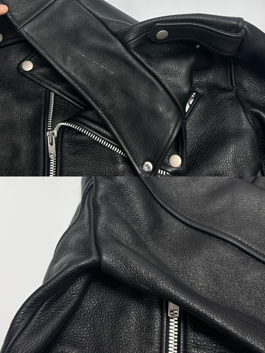 비바스튜디오 소가죽 라이더자켓 상품이미지8