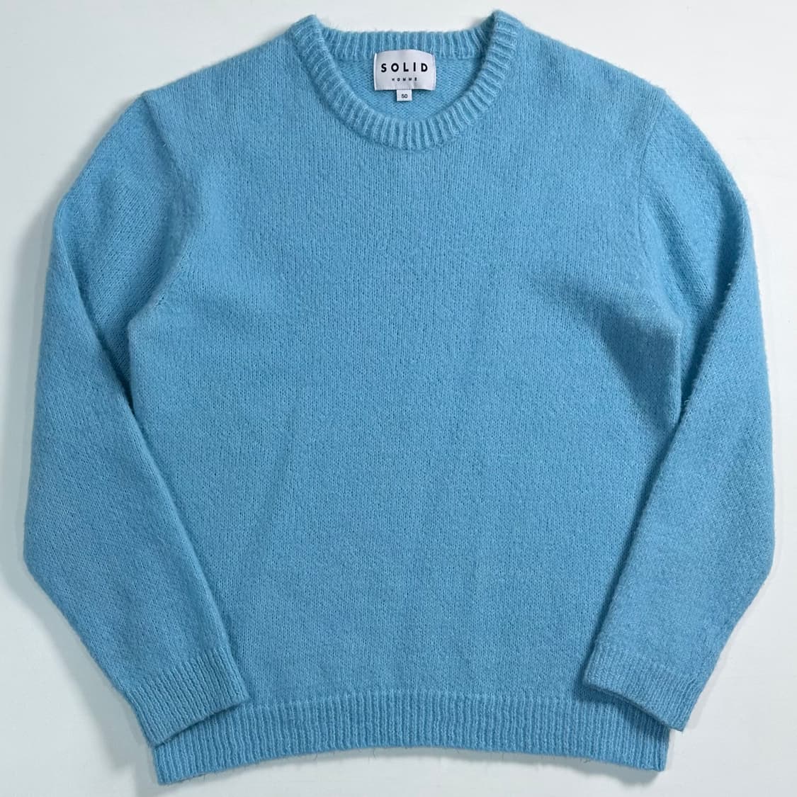 솔리드 옴므 민트 울 니트  상품이미지1