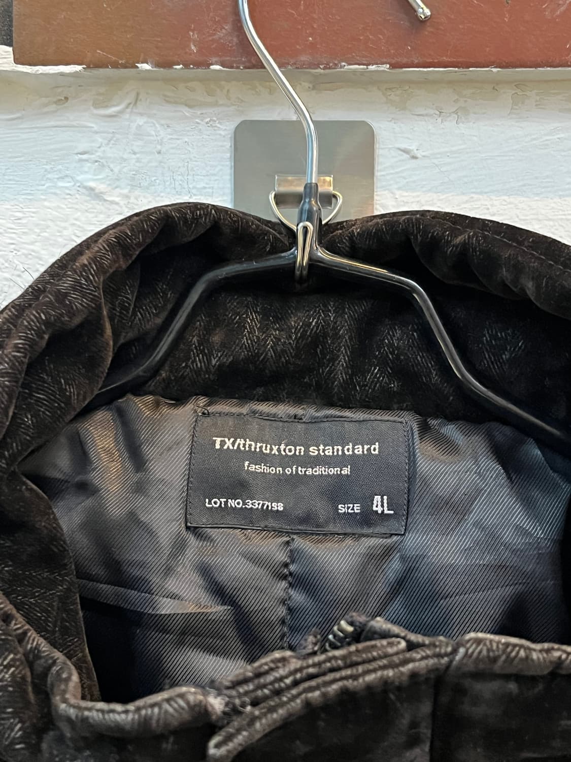 Tx/thruxton standard 벨벳 퍼 후드 파카 4L 상품이미지2