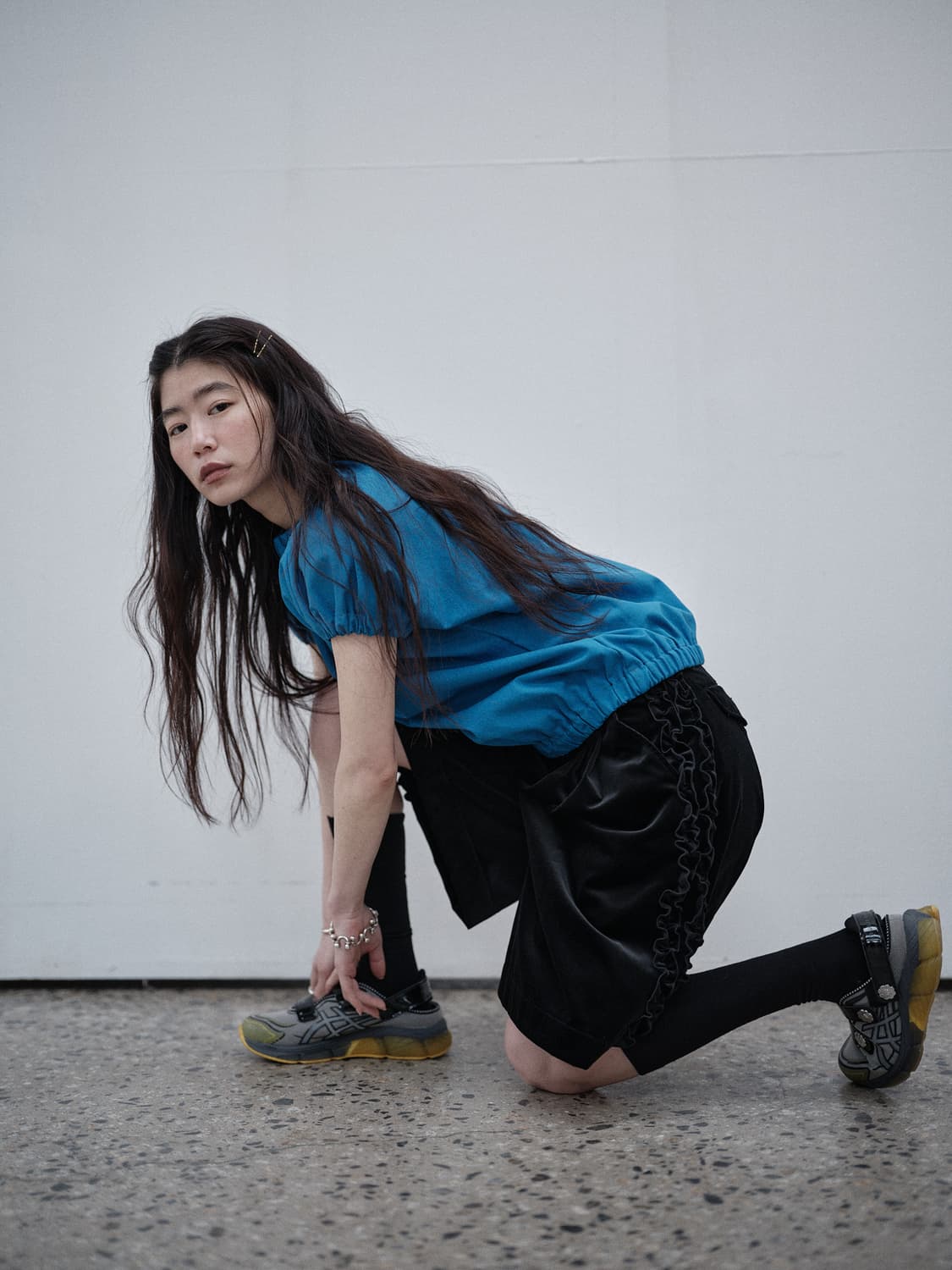 SAENGIN STUDIOS volume shirring top 상품이미지4