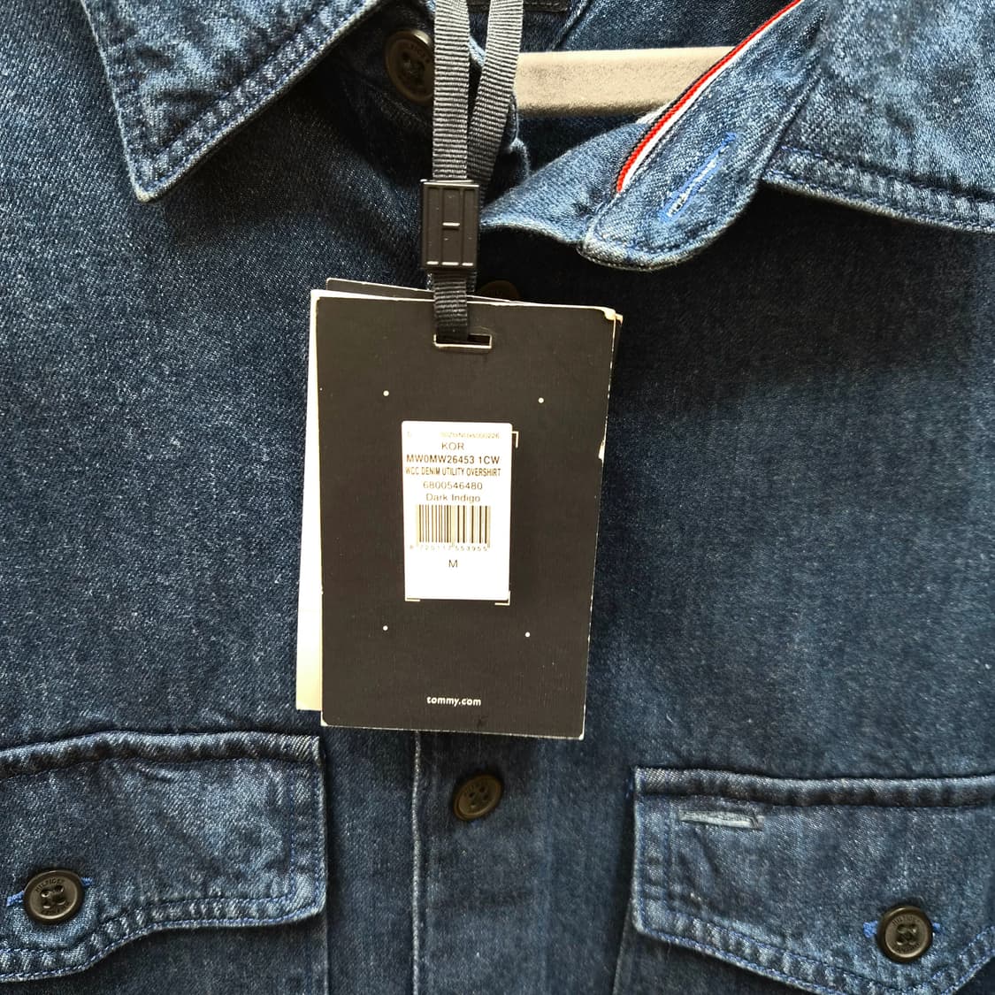 타미힐피거 인디고 데님셔츠 상품이미지3