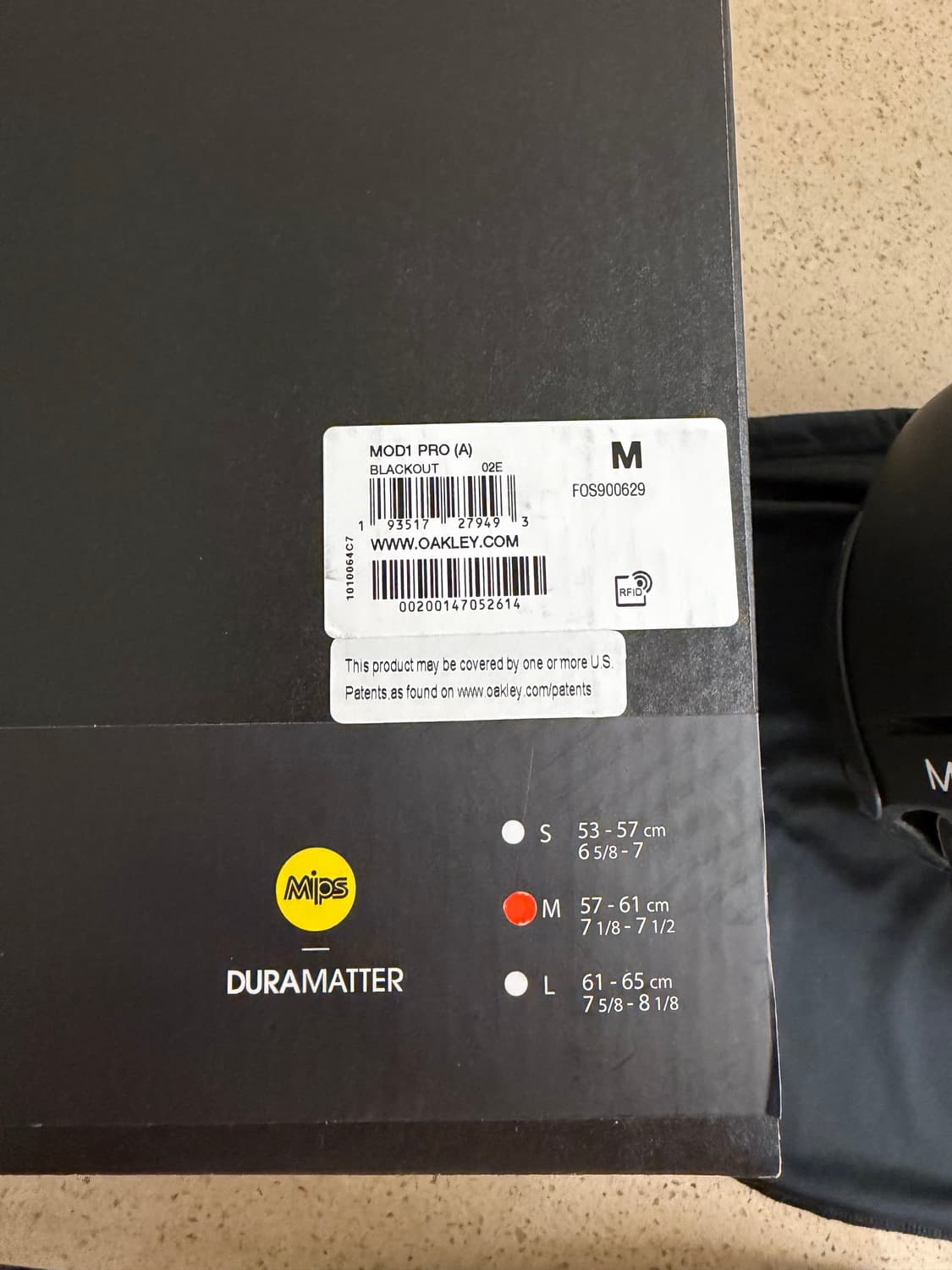 오클리 모드1 프로 아시안핏 M사이즈 상품이미지2