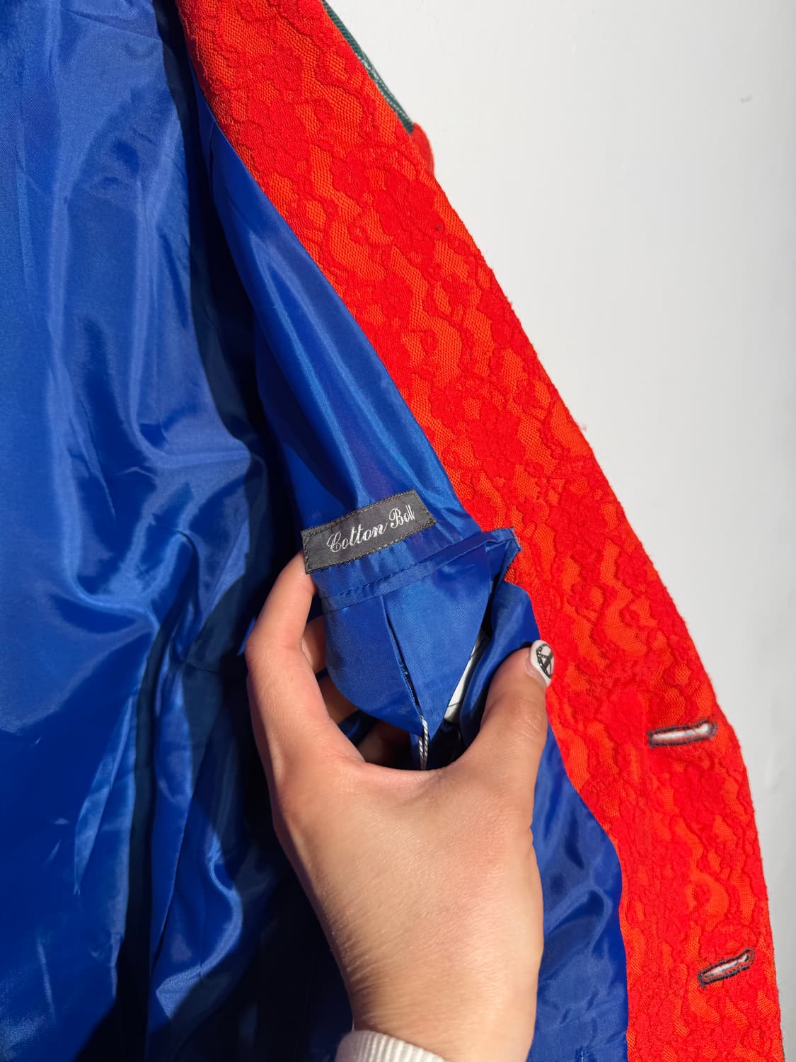 JPN 빈티지 레이스 슬리브 테일러드 자켓 상품이미지5