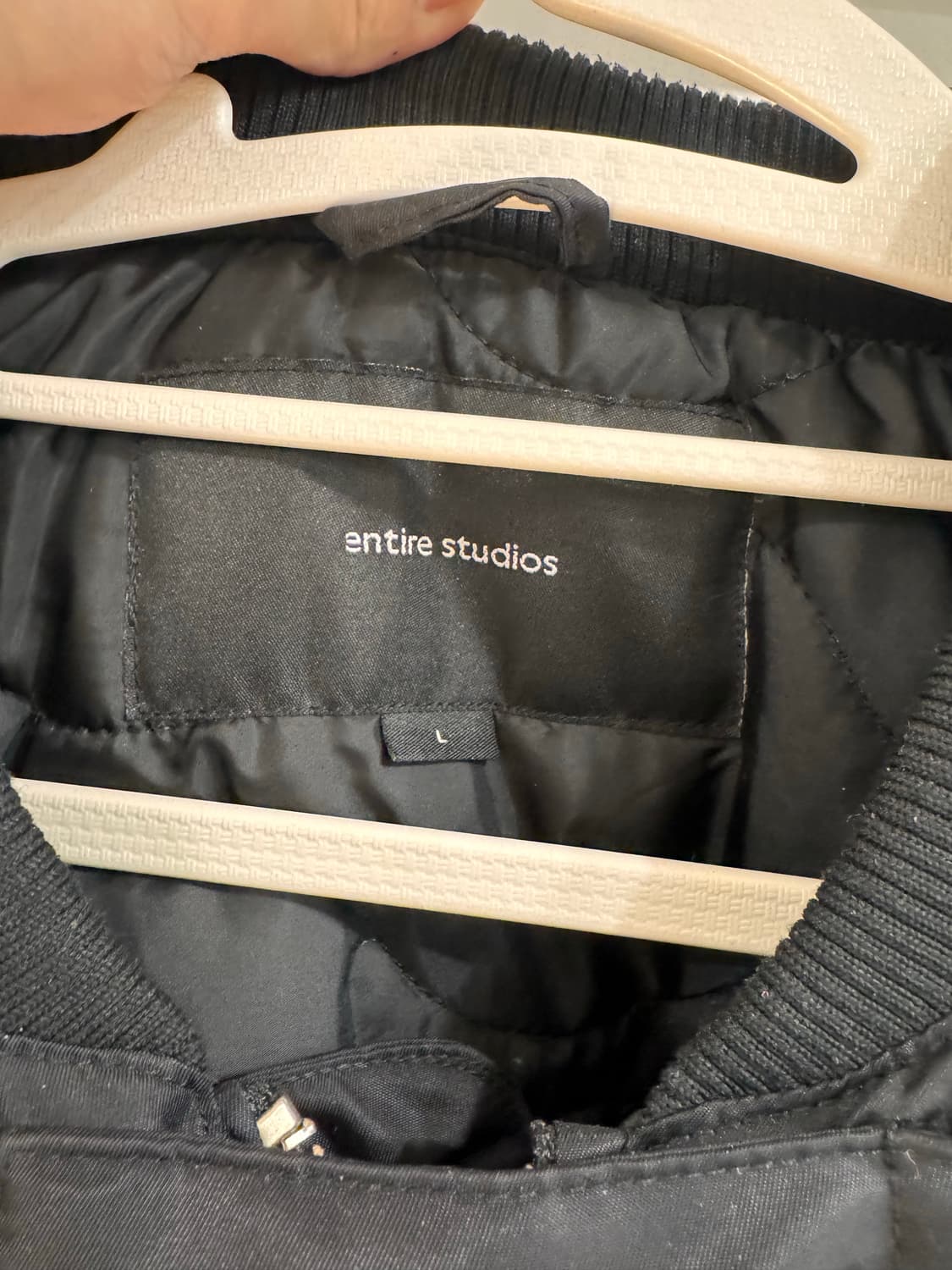 엔타이어 스튜디오 A-2 봄버 자켓 L 상품이미지2