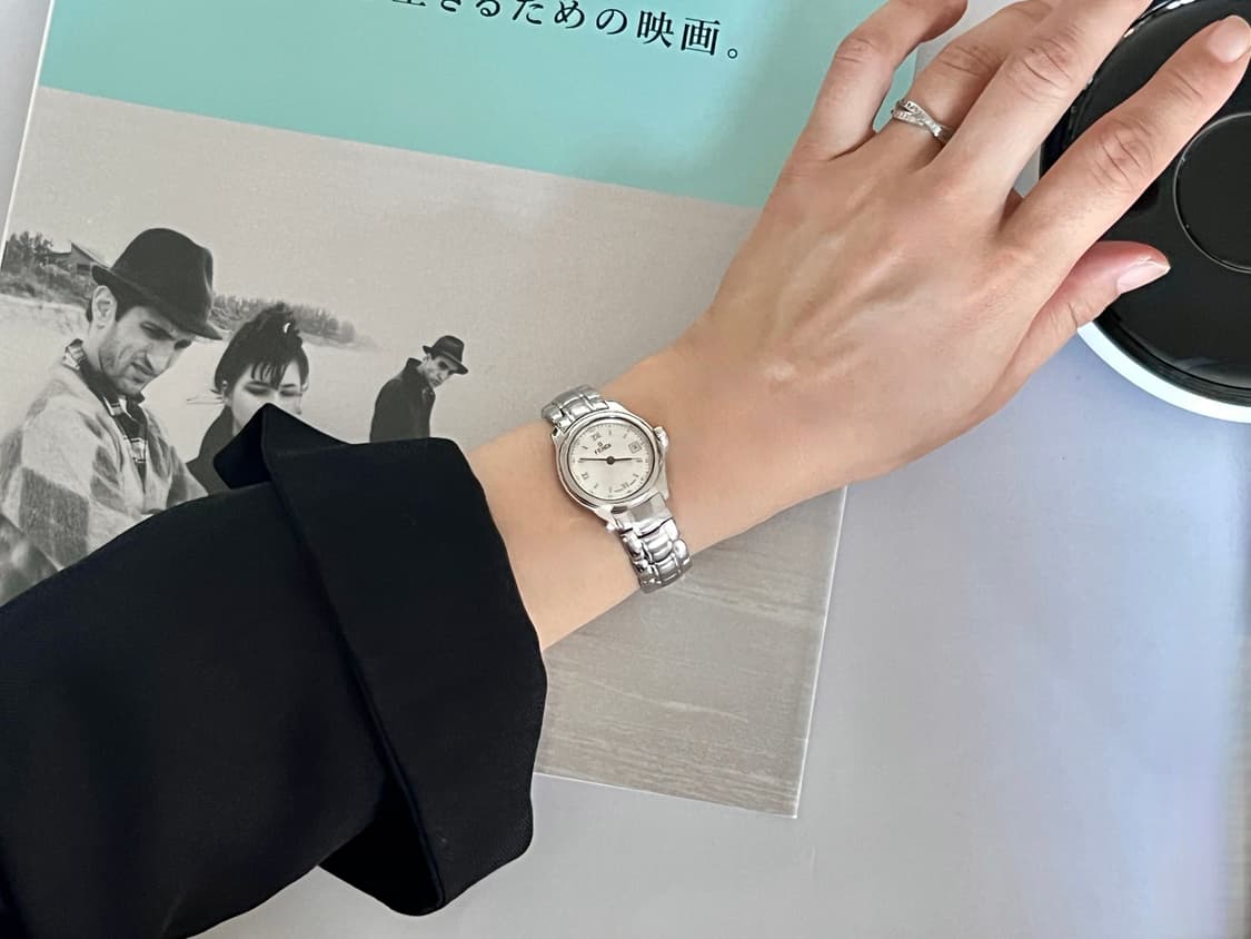 FENDI 실버 라운드 다이얼 펜디 시계 상품이미지9