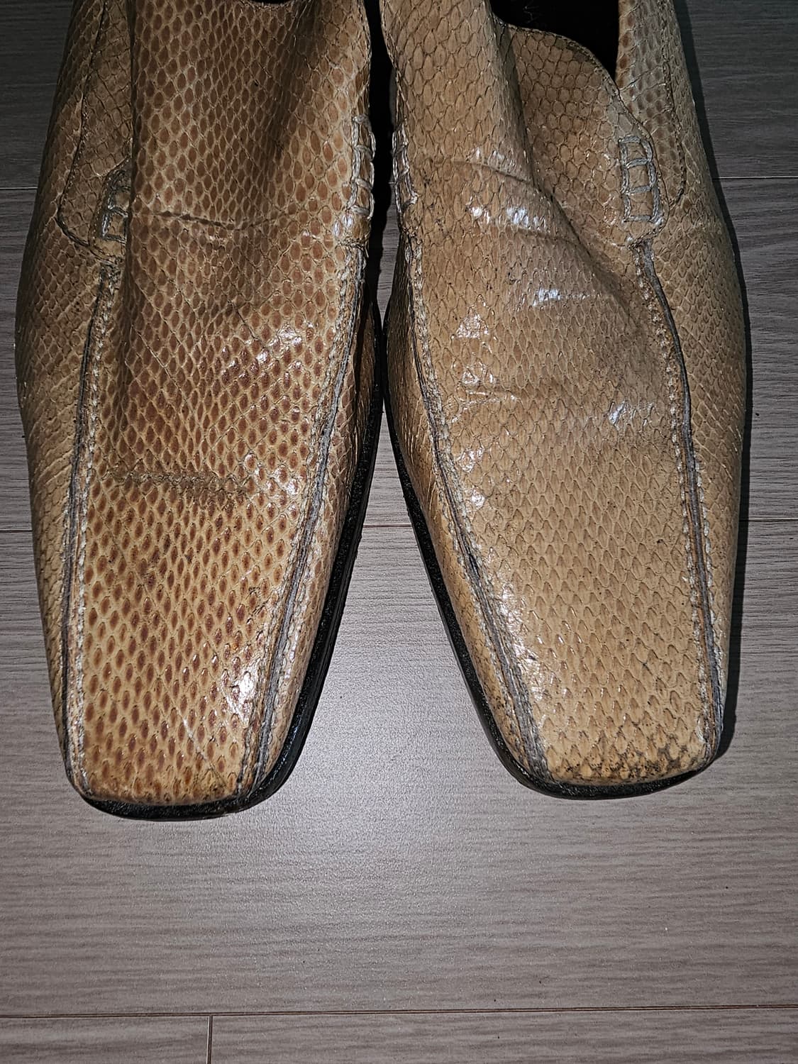 돌체앤가바나 뱀피가죽 구두 상품이미지10