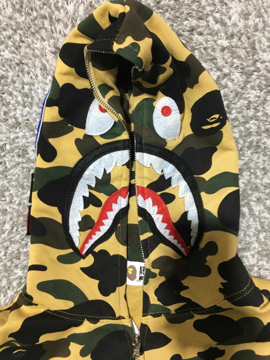 베이프 후드집업 상품이미지3