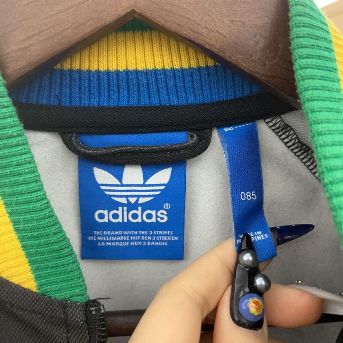 아디다스 올드스쿨 스포티 브라질 져지 집업 자켓 85 C08705 상품이미지5