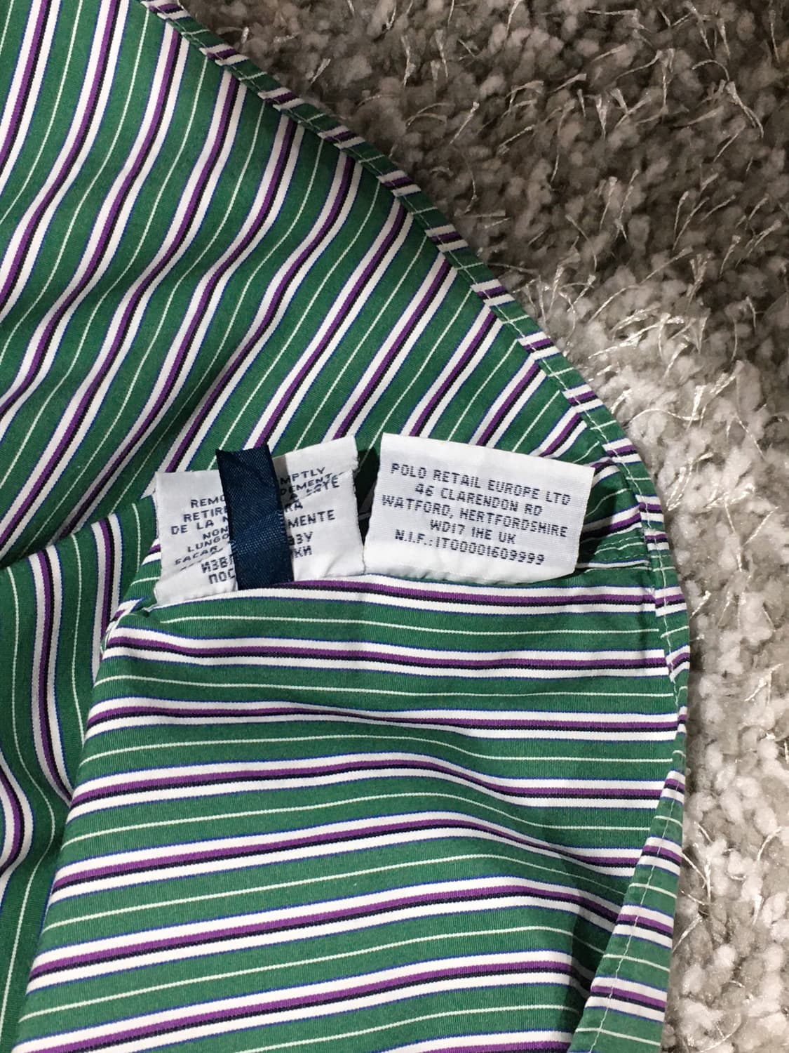 폴로 랄프로렌 스트라이프 긴팔 셔츠 상품이미지4