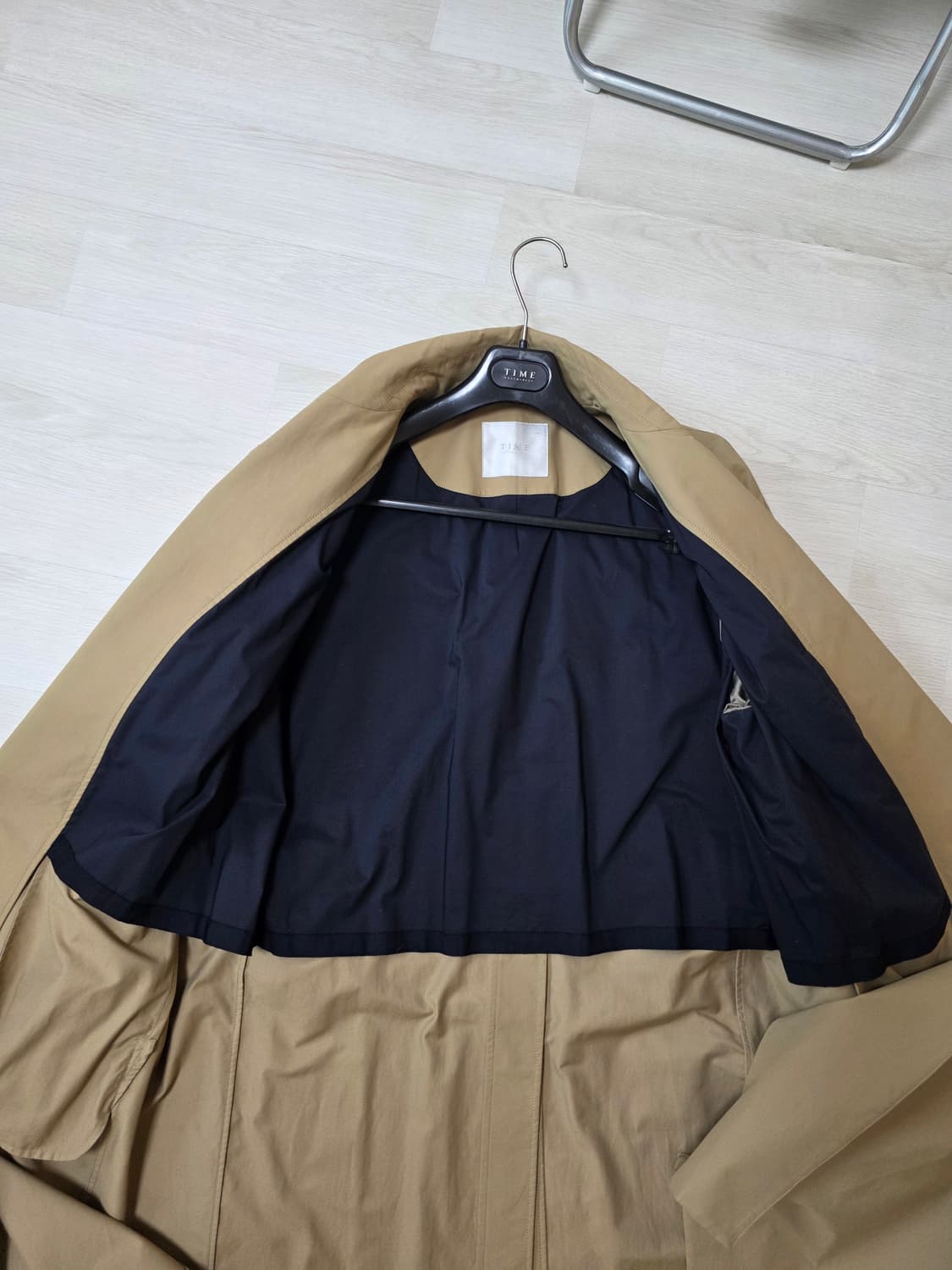 타임 벨티드 트렌치코트 xl 상품이미지3