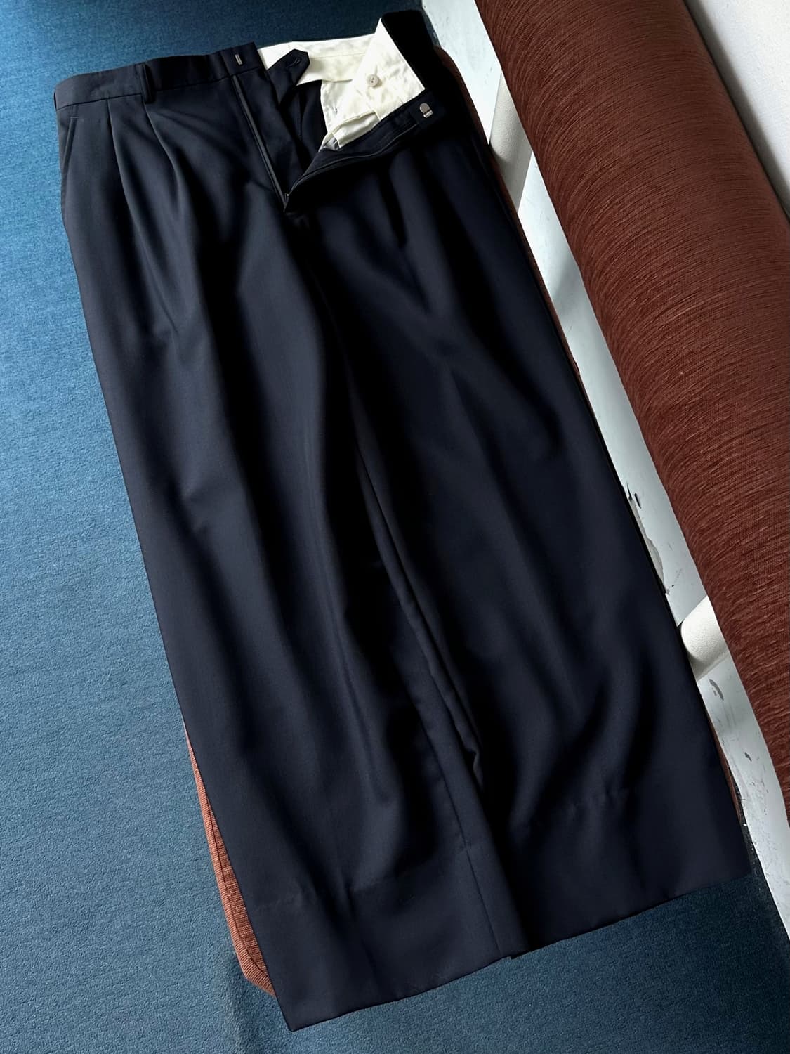 Wool poly 2 pleats trousers 상품이미지4