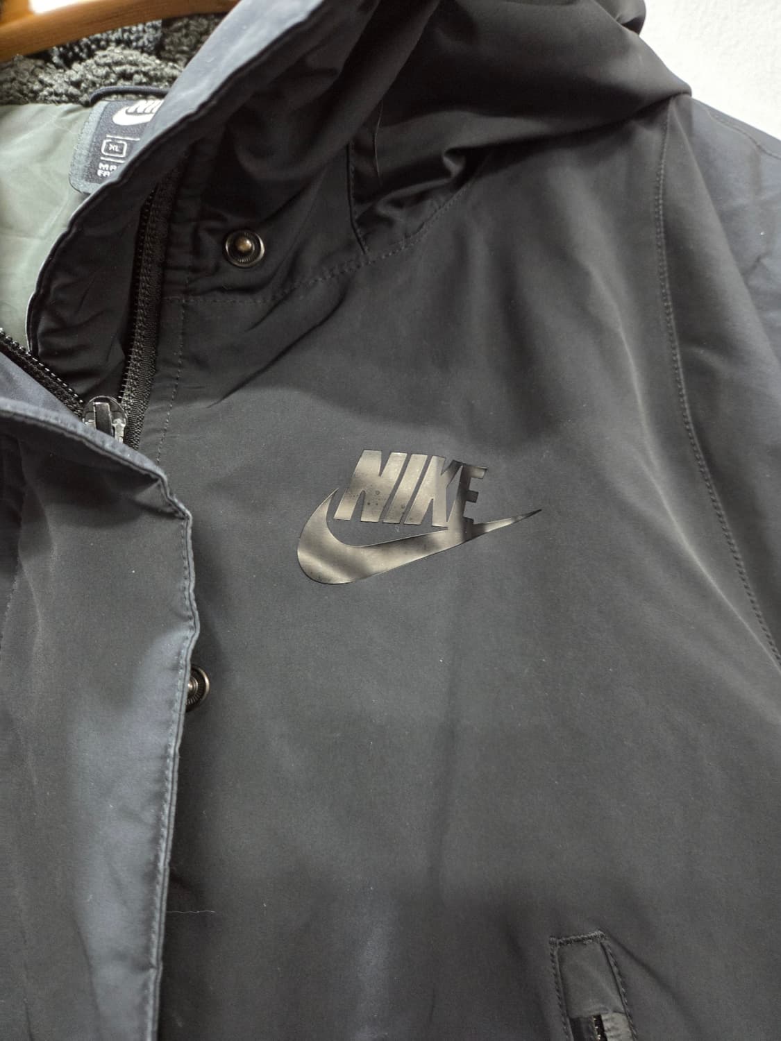 나이키 스포츠 남자 다운 패딩 롱점퍼형 XL 벤치코트 야상점퍼 상품이미지3