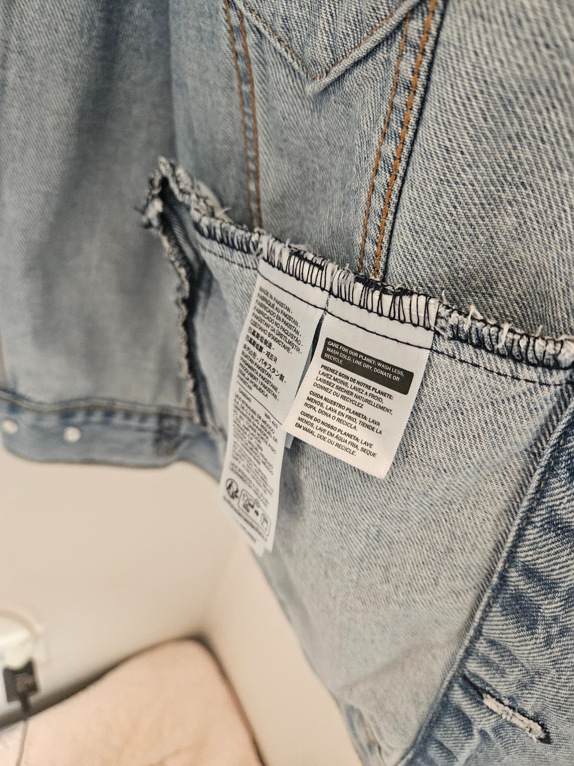 리바이스 타입3 자켓 상품이미지5