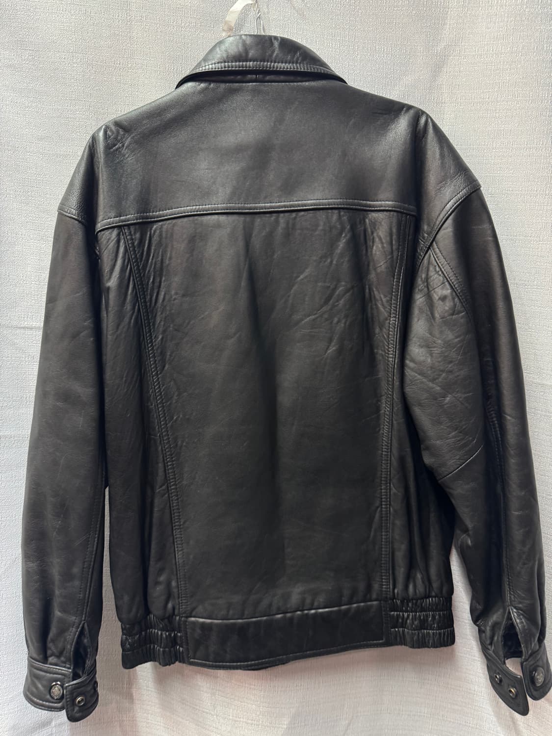 토스카나 헤비 리얼가죽 보머 자켓 L 상품이미지6