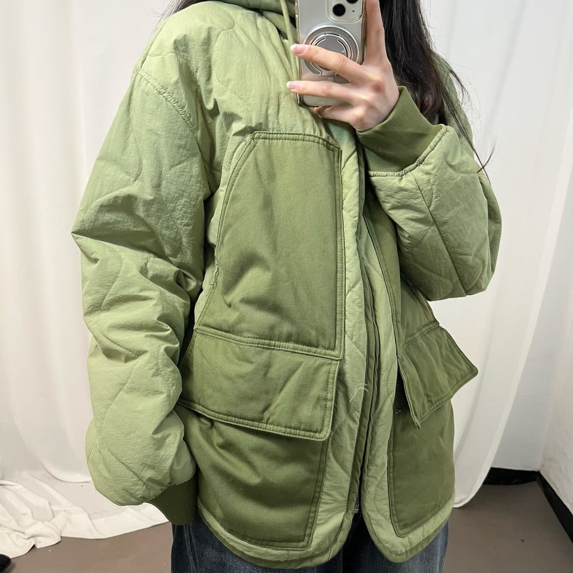 ZARA Quilted Jacket 상품이미지3