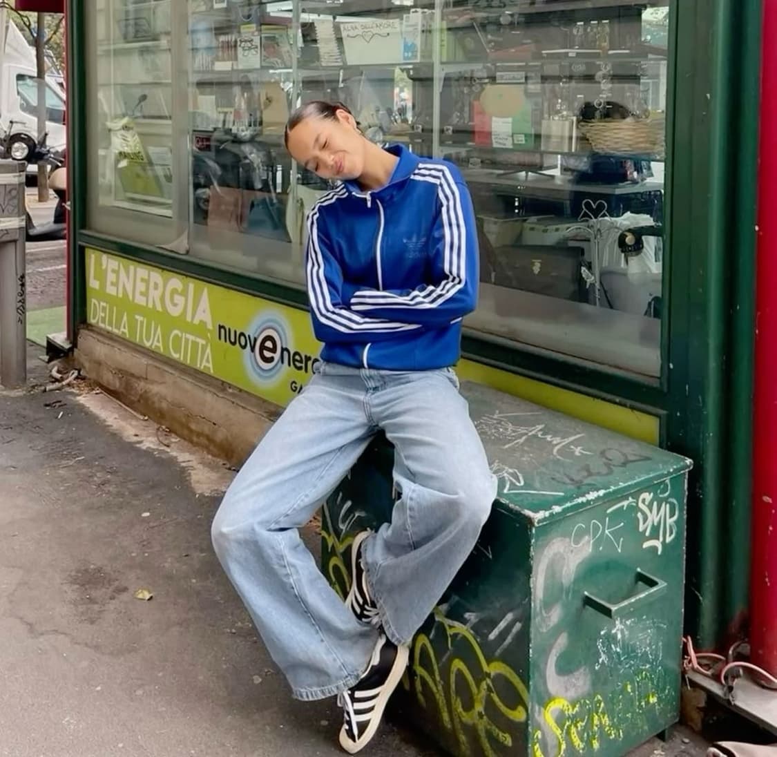 아디다스 오리지널 져지 트랙탑 자켓 M (103) 상품이미지10