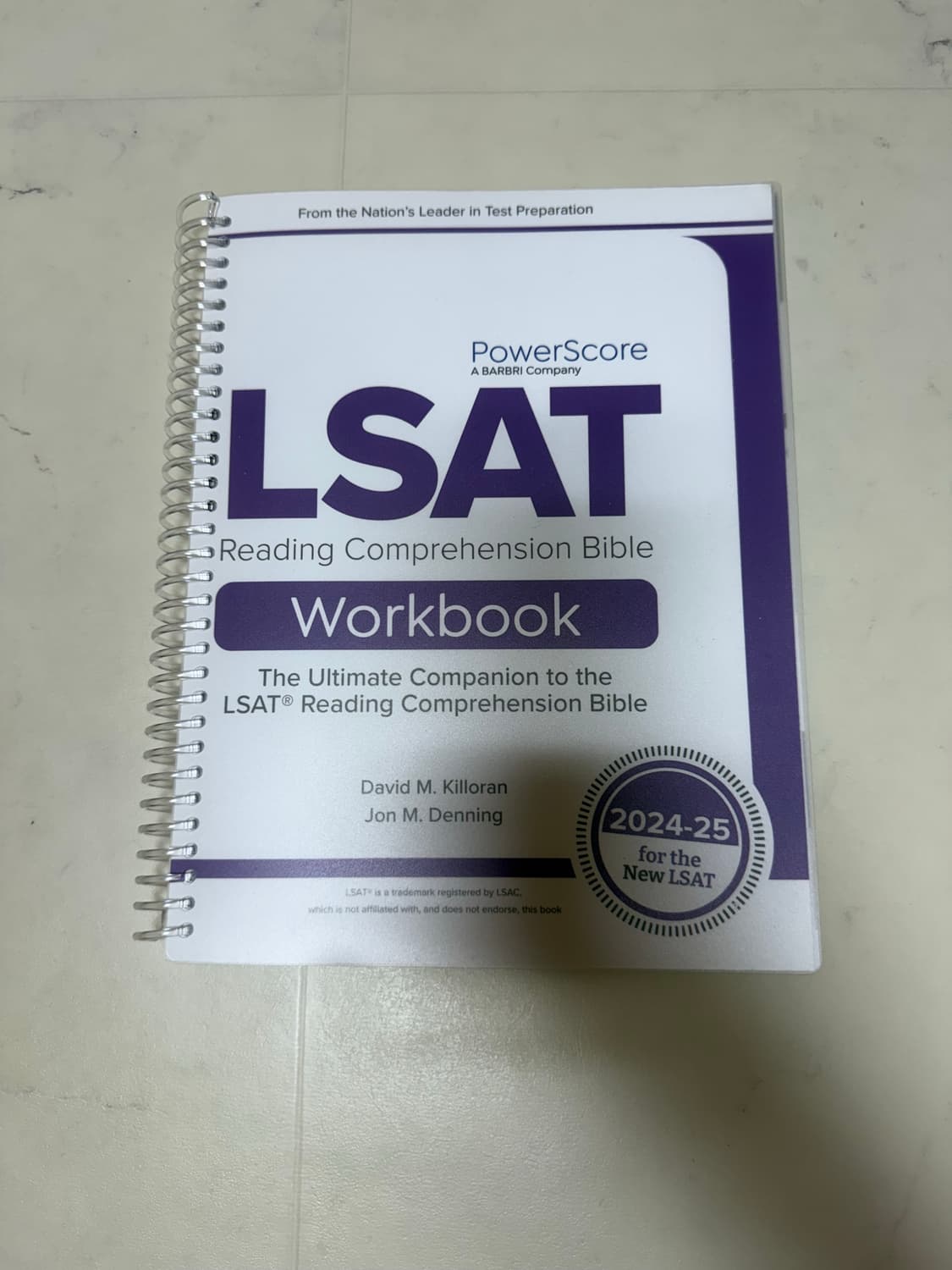 LSAT 파워스코어 바이블+워크북 풀세트 2024-25 최신개정판 상품이미지6