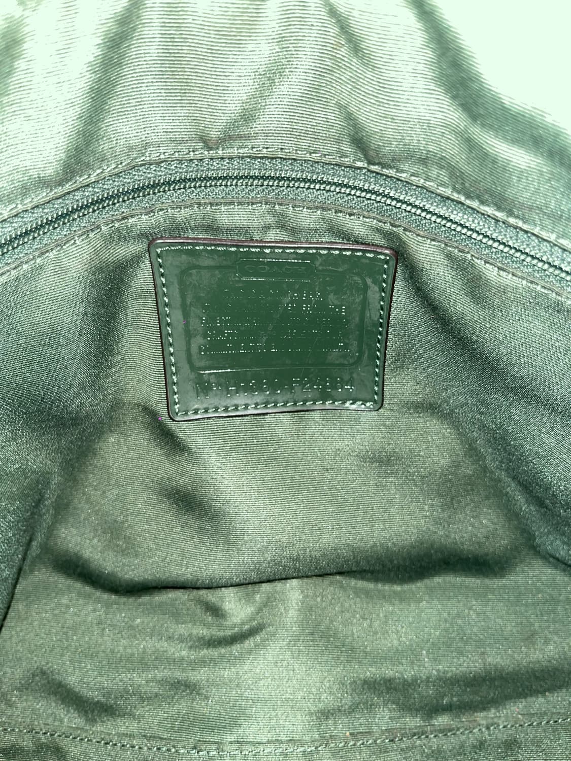 🎉SALE🎉 COACH Green shoulder bag 상품이미지10