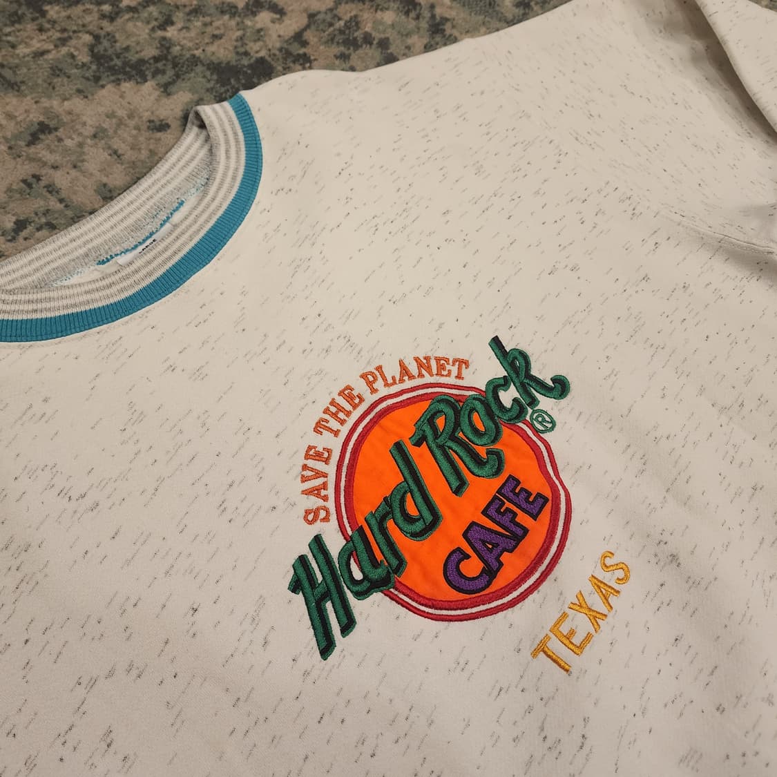 90s 제작 USA 하드락카페 스웻셔츠 상품이미지3