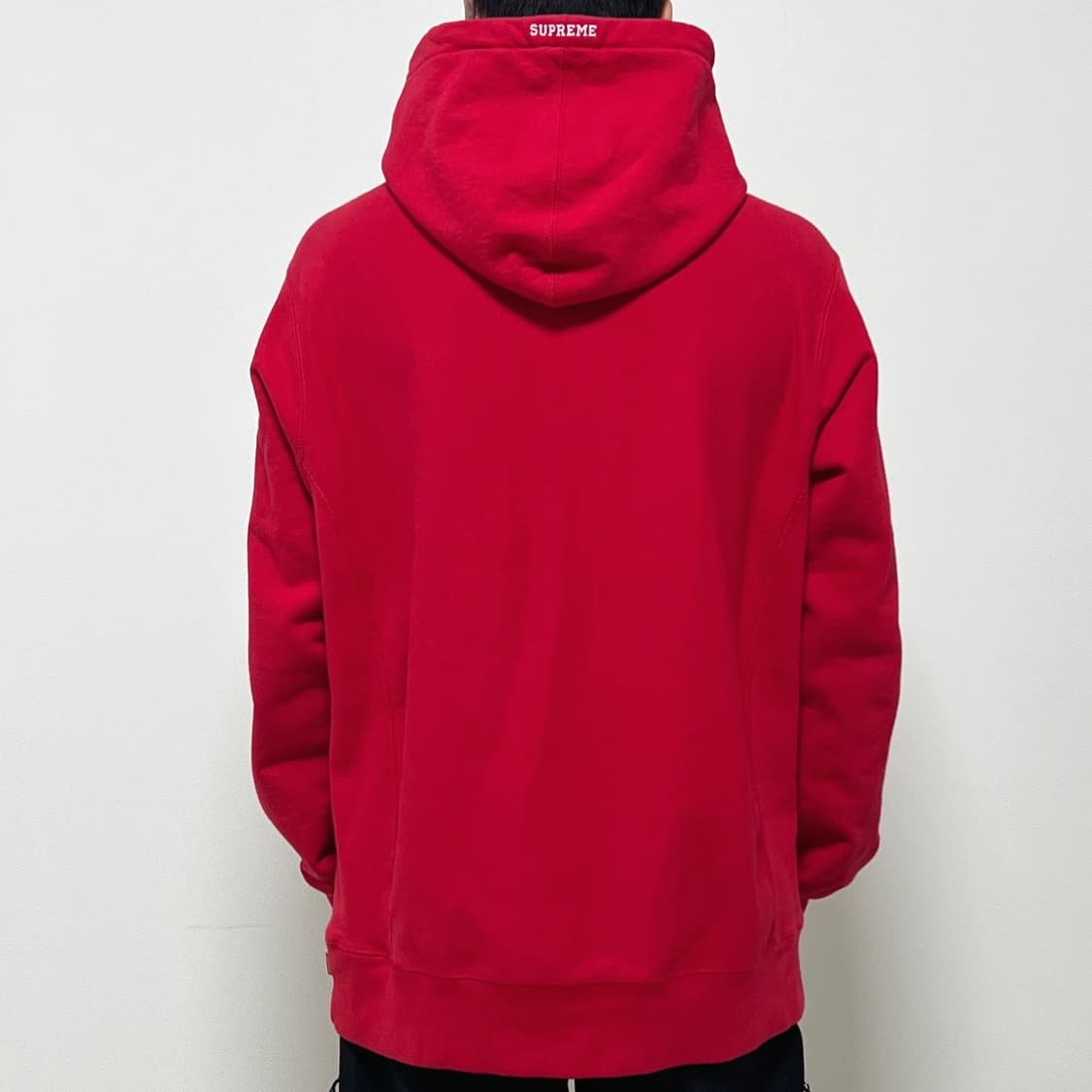 슈프림 트레셔 플레임 후드 레드 15SS 상품이미지2