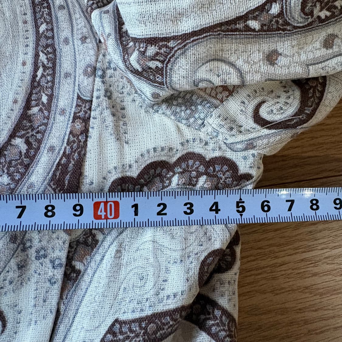 닥스 페이즐리 패턴 자켓 아이보리 88-160 상품이미지10