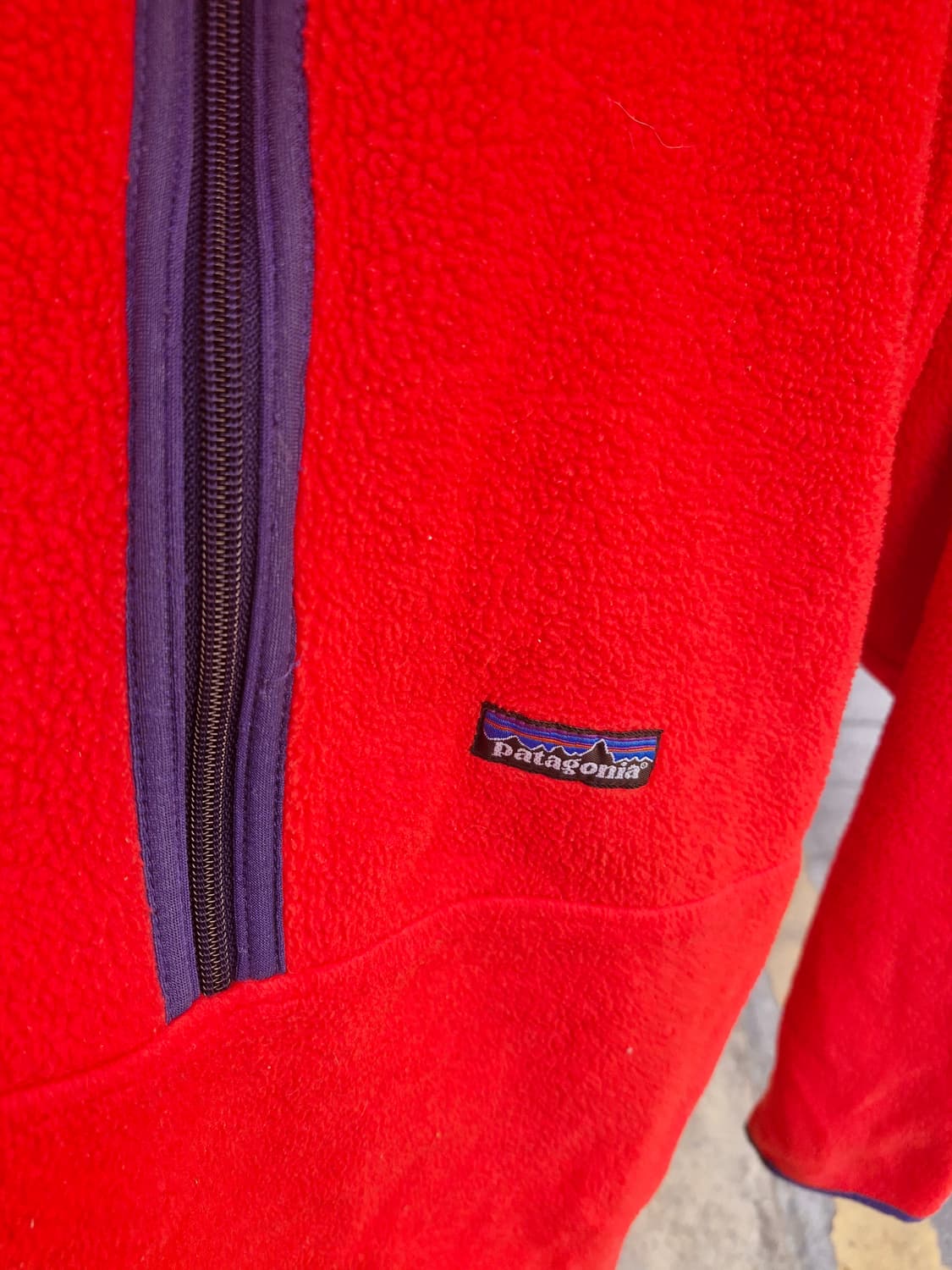 Z-222 파타고니아 신칠라 마수피얼 하프 집업 상품이미지3