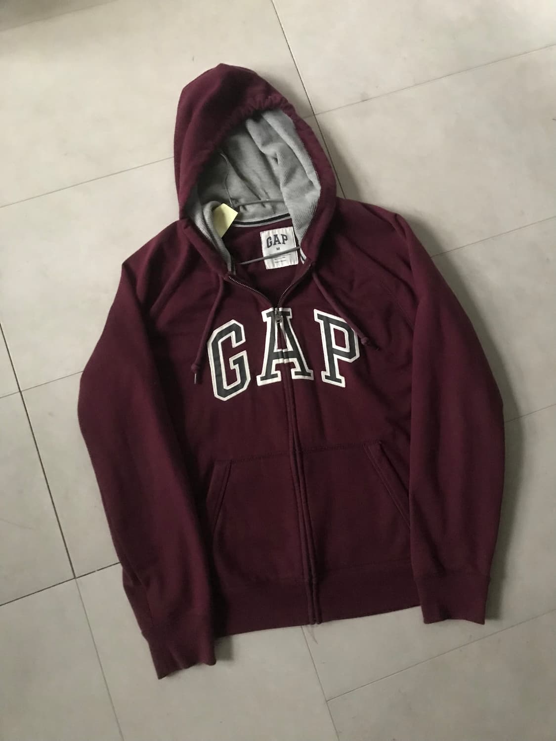 갭 버건디 후드집업 상품이미지9