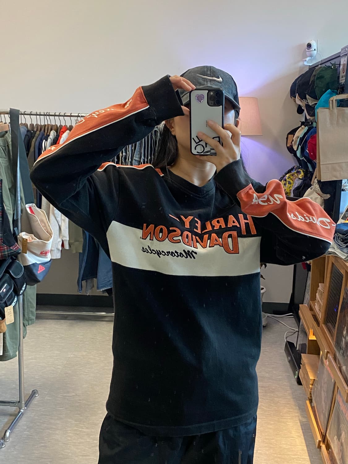 할리데이비슨 롱슬리브 맨투맨 상품이미지2