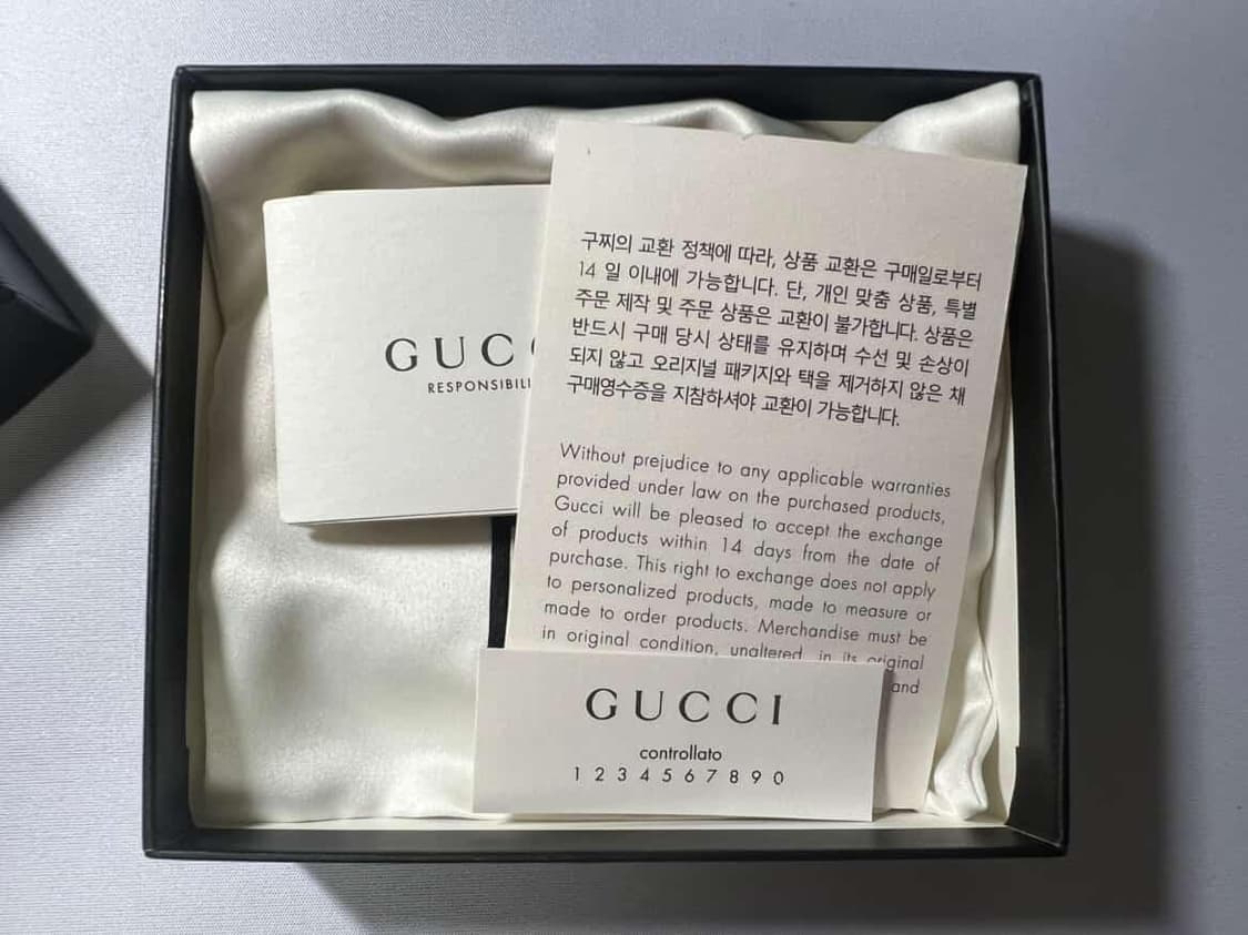 [급처] 구찌 스네이크 반지갑 팝니다 상품이미지4