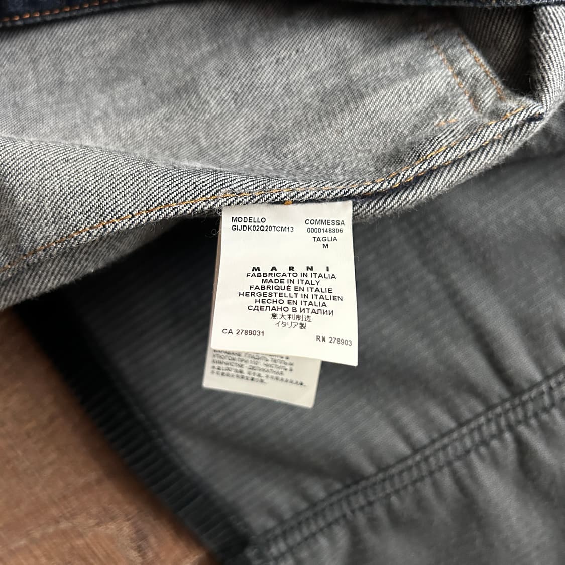 Corduroy Docking Denim Jacekt 상품이미지7