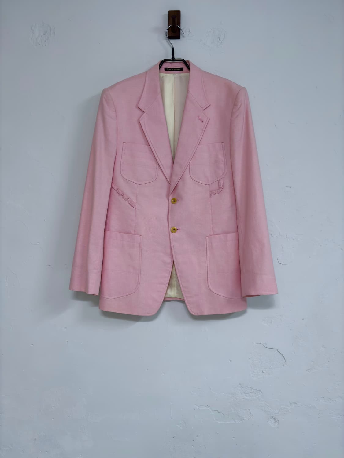 폴 스미스 벨기에제 핑크 스포츠 자켓 블레이저 상품이미지1