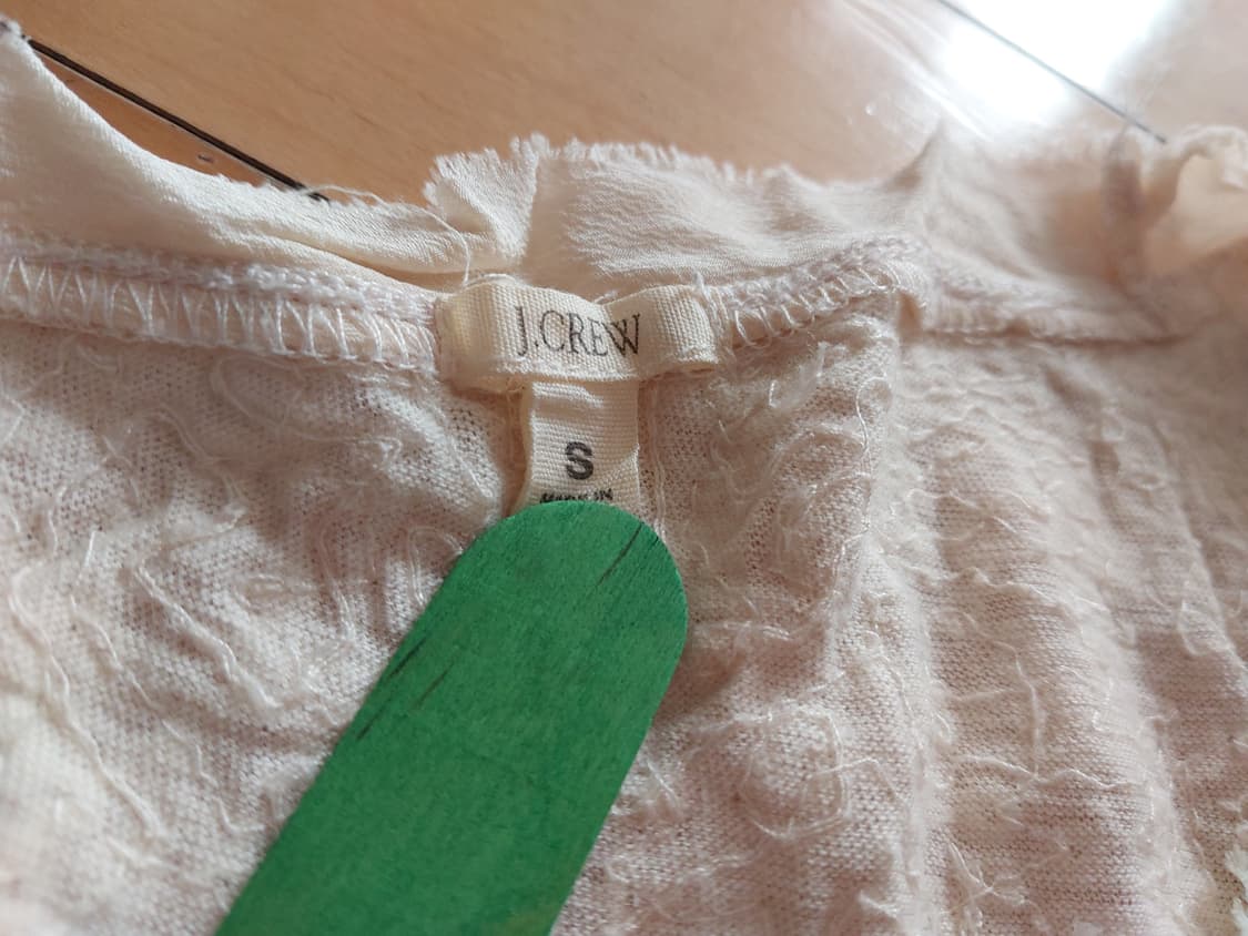 제이크루 아이보리 스팽글 반팔티 상품이미지3