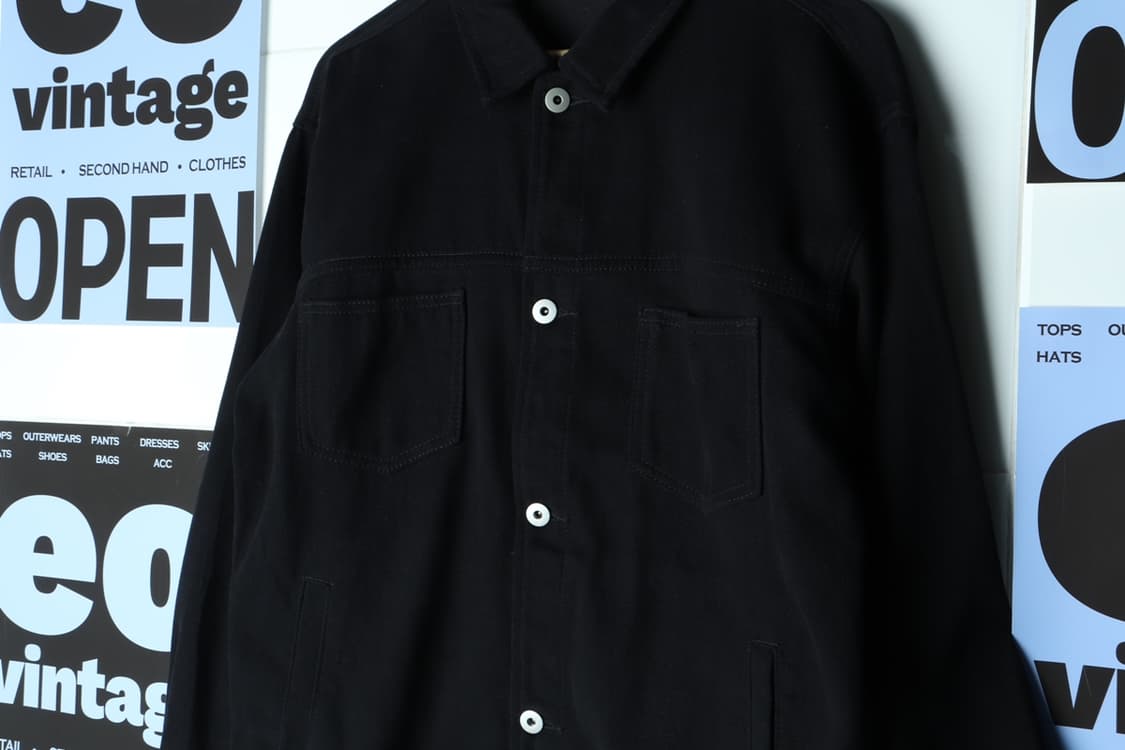 (M-XL) 파르티멘토 집업 바람막이 점퍼자켓 트러커 블랙-H30731 상품이미지5