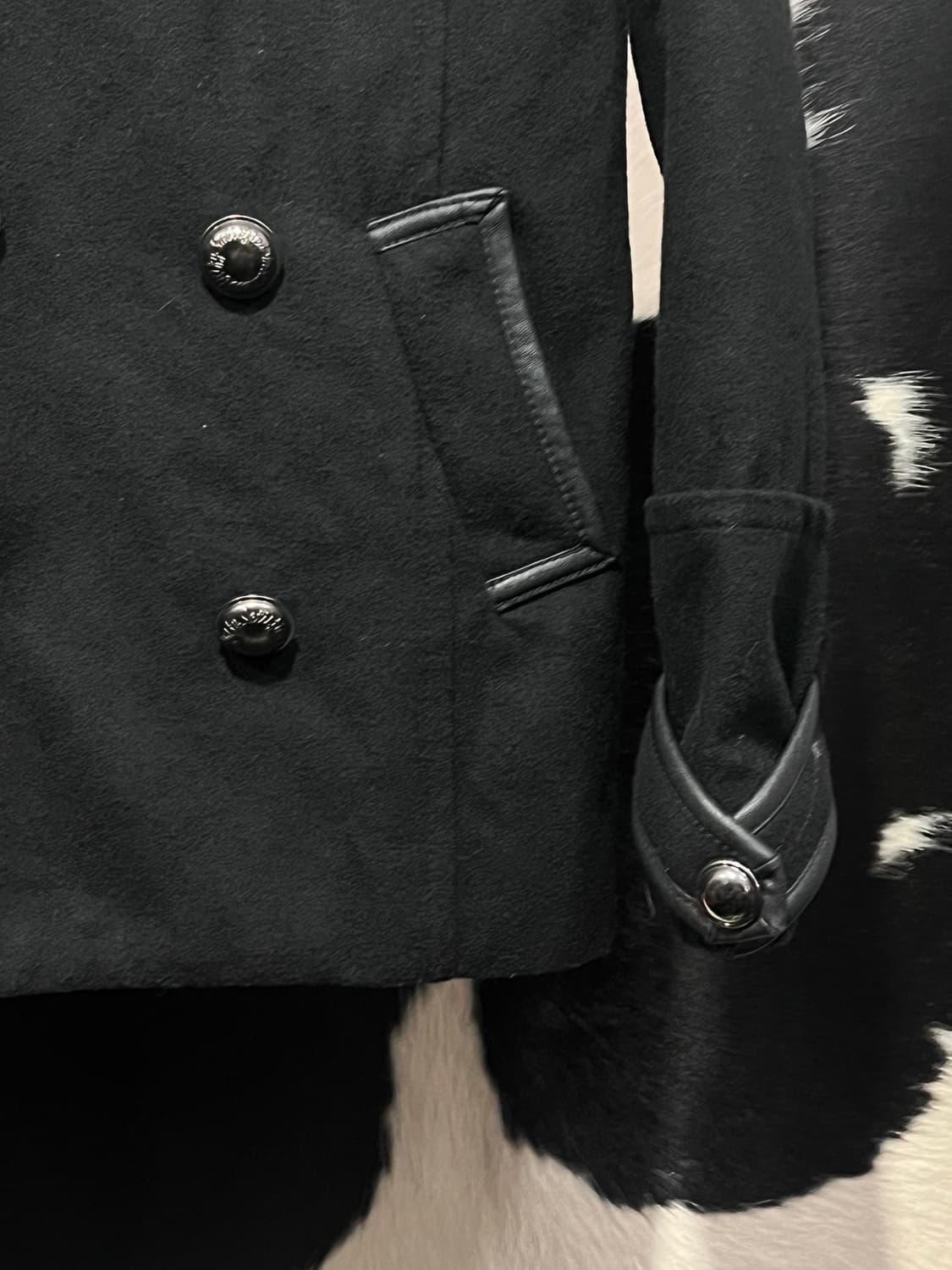 Haute 카라 퍼 코트 상품이미지5