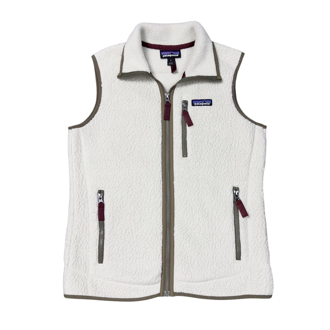 (S) 파타고니아 레트로파일 플리스 베스트 아이보리 상품이미지1