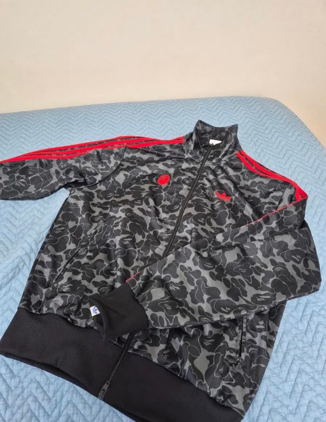 베이프 트랙탑 아디다스 져지 흑계 상품이미지1