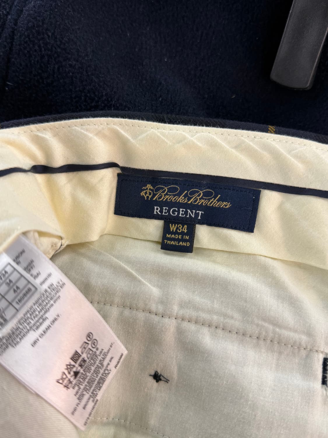 브룩스 브라더스 블랙워치 체크 바지 W34 상품이미지6