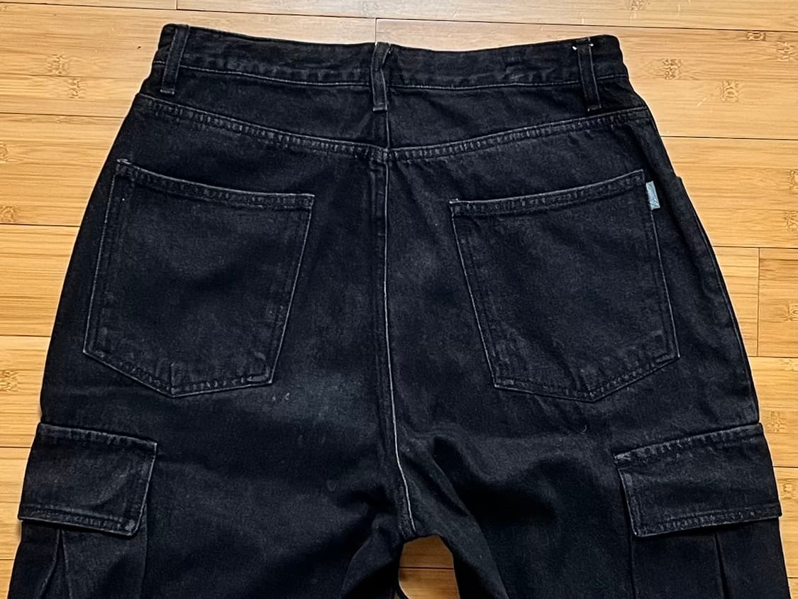 비에스래빗 블랙진 데님팬츠 L 상품이미지4