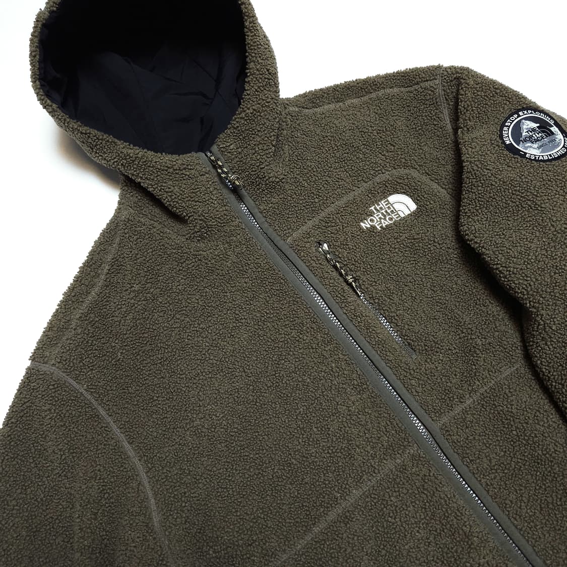 노스페이스 딕스 리버시블 플리스 집업 자켓 카키 상품이미지3