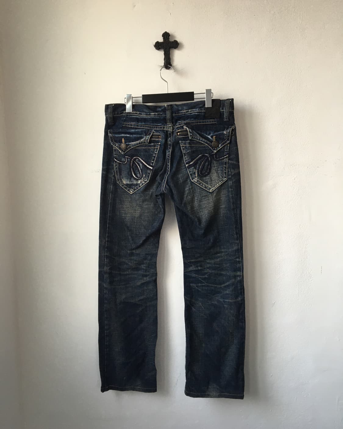 Red pepper washing denim pants 상품이미지3